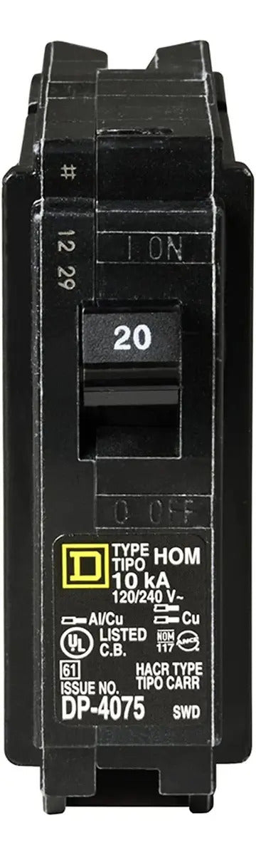 Square D De Schneider Electric - Hom120cp Homeline 20 Disyun