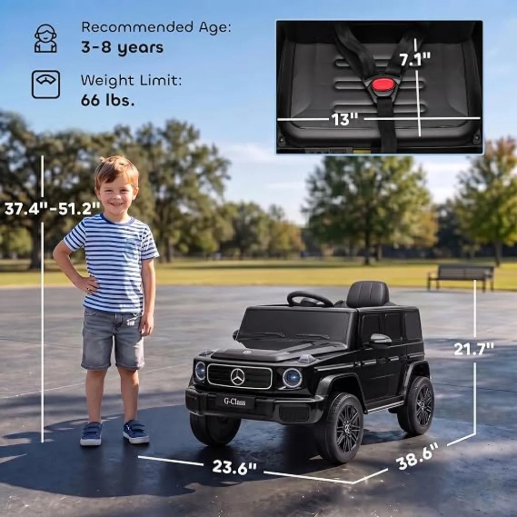 Auto Electrico Infantil Mercedes Benz G580 12v Qaba