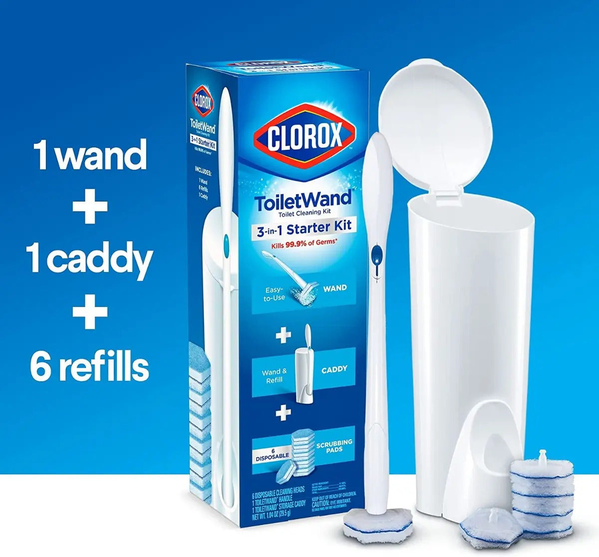 Clorox Toiletwand Sistema De Limpieza De Inodoro Desechable