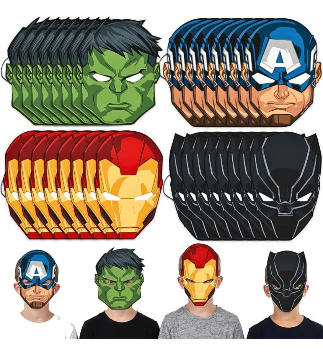 Decoracion Y Recuerdos Fiesta Cumpleanos Marvel 36 Pzs