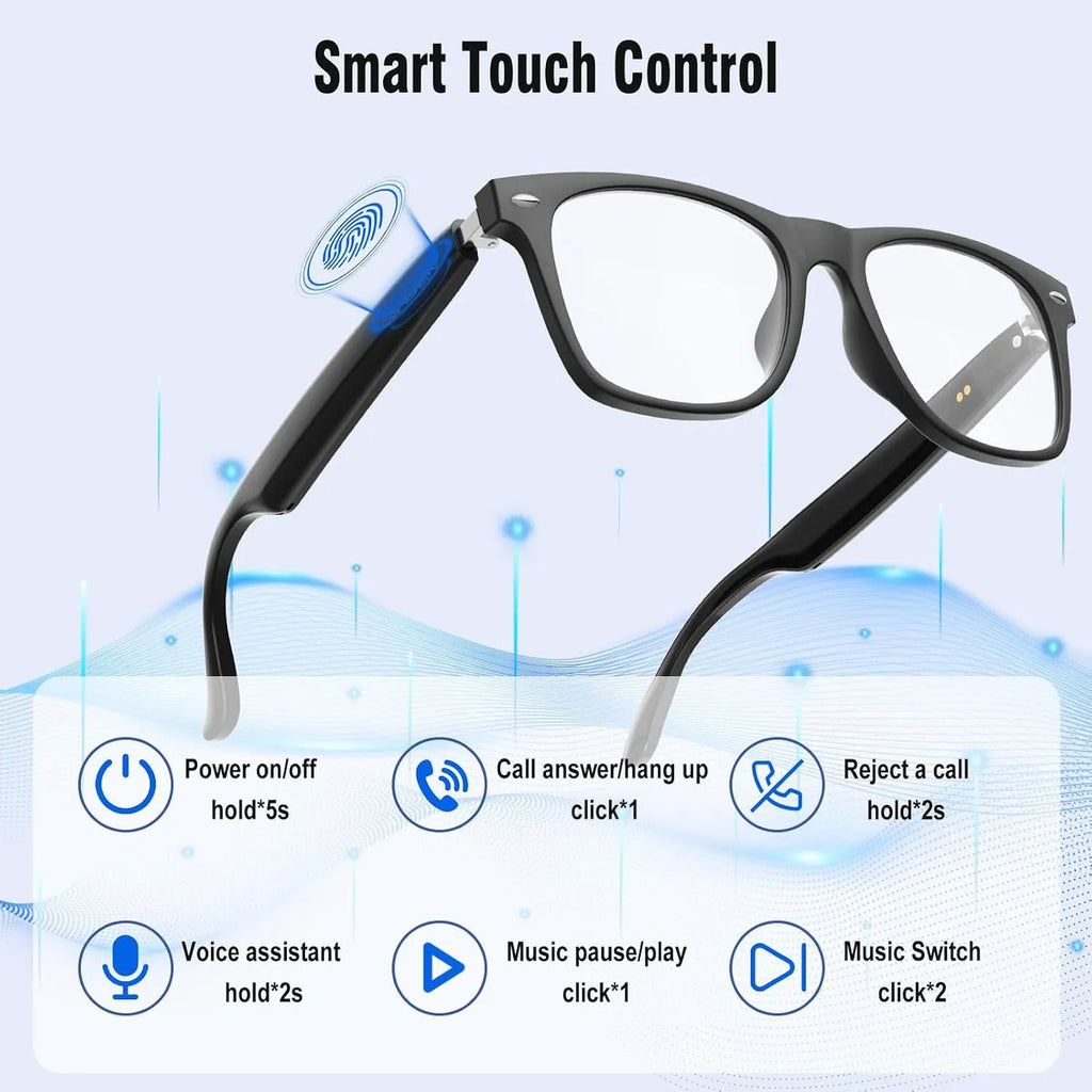 Lentes Inteligentes Ai Traductor Bluetooth