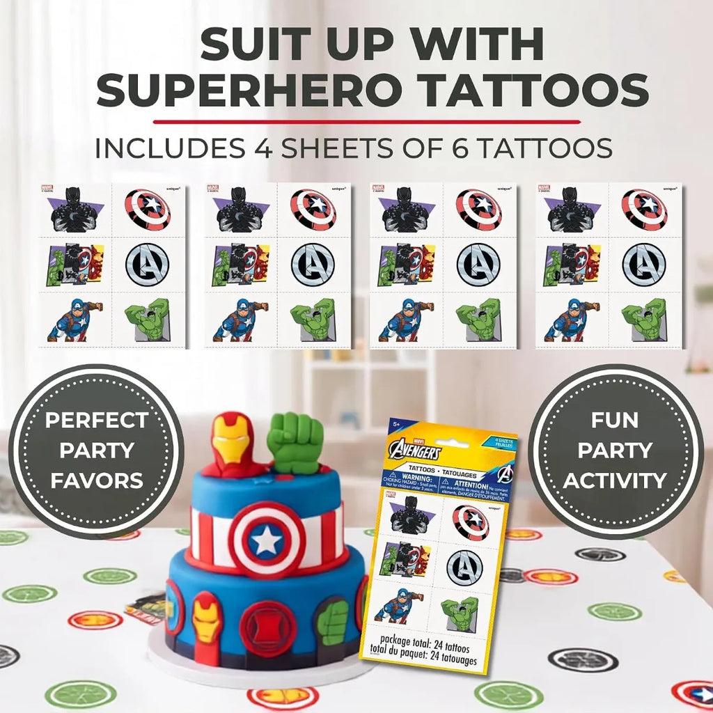 Set Fiesta Cumpleaños Avengers Platos
