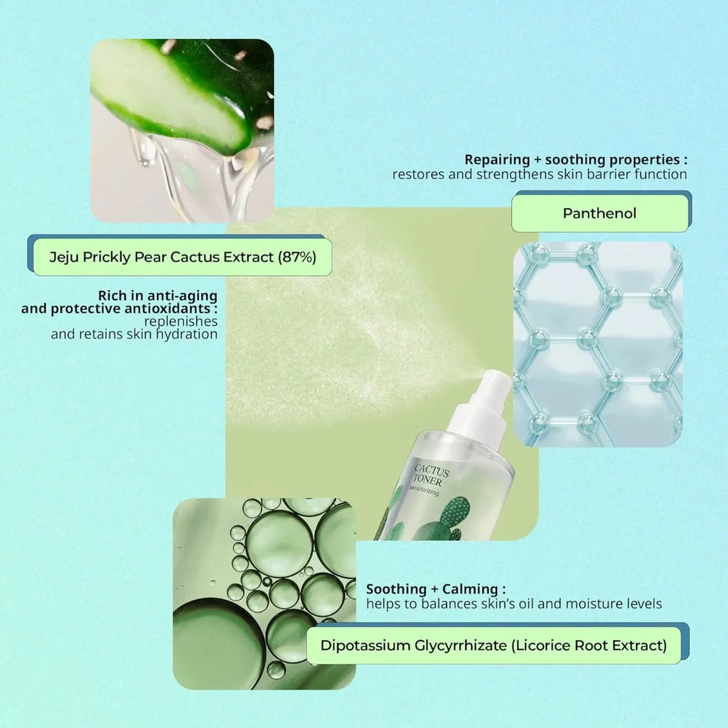 Yadah Cactus Toner Cruetly Free Prickly Pear 210 Ml