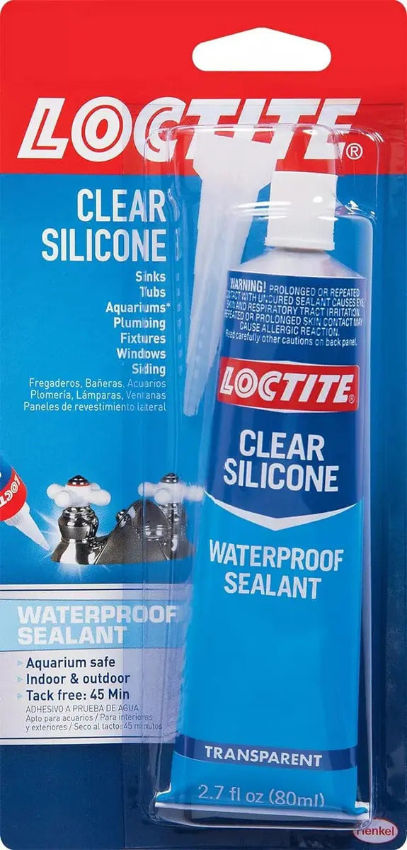 Sellador Silicona Transparente Loctite 80ml Vidrio Ladrillo