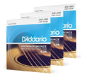 Daddario Ej16-3d Cuerdas Guitarra Acústica Fósforo Bronce