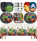 Set Fiesta Cumpleaños Avengers Platos