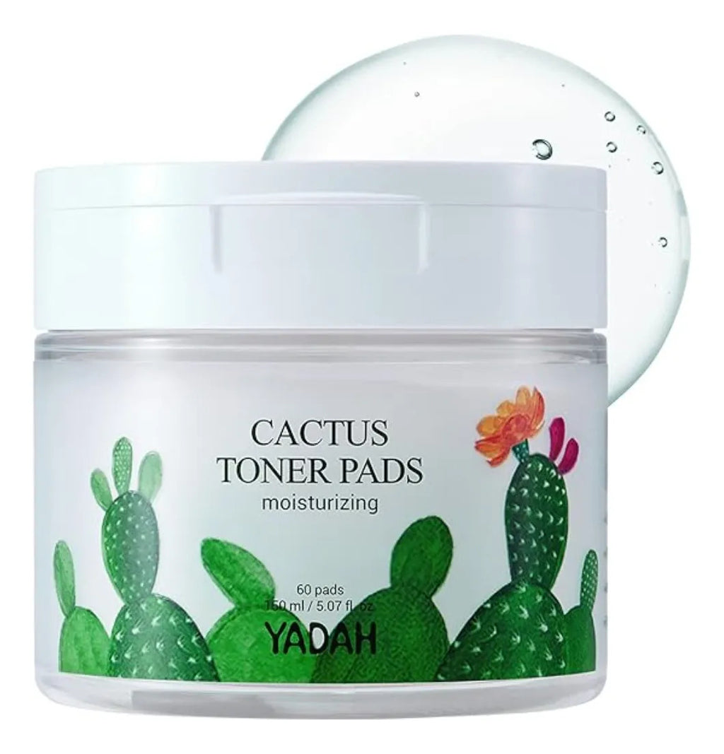 Yadah Toner Pads Cactus Vegano 150ml 60 Piezas