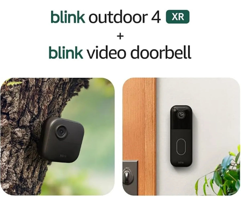 Kit Blink Video Doorbell + Cámara Outdoor 4 Xr + Módulo